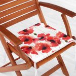 - Frm-2323-Kirmizi-Cicekli-Dijital-Baskili-Fermuarli-Sandalye-Minderi-1 - Realhomes Kırmızı Çiçekli Dijital Baskılı Fermuarlı Sandalye Minderi Realhomes
