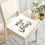 - Frm-2327-Made-With-Love-Yazi-Desenli-Modern-Fermuarli-Sandalye-Minderi-2 - Realhomes Made With Love Yazı Desenli Modern Fermuarlı Sandalye Minderi Realhomes