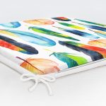 - Frm-2349-Renkli-Tuyler-ve-Yapraklar-Resimli-Fermuarli-Sandalye-Minderi-5 - Realhomes Renkli Tüyler ve Yapraklar Resimli Fermuarlı Sandalye Minderi Realhomes