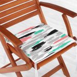 - Frm-2353-Renkli-Firca-Darbeleri-Desenli-Fermuarli-Sandalye-Minderi-1 - Realhomes Renkli Fırça Darbeleri Desenli Fermuarlı Sandalye Minderi Realhomes