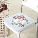 - Frm-2356-For-You-Cicekli-Dijital-Baski-Fermuarli-Sandalye-Minderi - Realhomes For You Çiçekli Dijital Baskı Fermuarlı Sandalye Minderi Realhomes