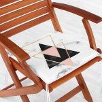 - Frm-2406-Yaldiz-Renk-Ters-Ucgen-Desenli-Fermuarli-Sandalye-Minderi - Realhomes Yaldız Renk Ters Üçgen Desenli Fermuarlı Sandalye Minderi Realhomes