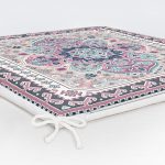 - Frm-2413-Kare-Cini-Motifli-Modern-Dijital-Baskili-Fermuarli-Sandalye-Minderi-5 - Realhomes Kare Çini Motifli Modern Dijital Baskılı Fermuarlı Sandalye Minderi Realhomes