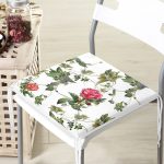 - Frm-2414-Haki-Yesili-Kanavice-Desenli-Dijital-Baskili-Fermuarli-Sandalye-Minderi - Realhomes Haki Yeşili Kanaviçe Desenli Dijital Baskılı Fermuarlı Sandalye Minderi Realhomes