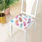 - Frm-2431-Realhomes-Renkli-Kus-Tuyleri-Cizimli-Dijital-Baskili-Modern-Fermuarli-Sandalye-Minderi-3 - Realhomes Realhomes Renkli Kuş Tüyleri Çizimli Dijital Baskılı Modern Fermuarlı Sandalye Minderi Realhomes