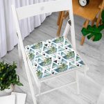 - Frm-2441-Mavi-Geometrik-Palmiye-Desenleri-Fermuarli-Sandalye-Minderi-2 - Realhomes Mavi Geometrik Palmiye Desenleri Fermuarlı Sandalye Minderi Realhomes