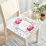 A True Love Story Dijital Baskılı Dijital Fermuarlı Sandalye Minderi Realhomes