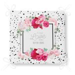 A True Love Story Dijital Baskılı Dijital Fermuarlı Sandalye Minderi Realhomes