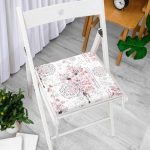 - Frm-2496-Pudra-Renk-Isleyen-Carklar-Motifli-Fermuarli-Sandalye-Minderi - Realhomes Pudra Renk İşleyen Çarklar Motifli Fermuarlı Sandalye Minderi Realhomes