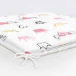 Realhomes Kanatlı Kalp Desenli Love Motifli Modern Fermuarlı Sandalye Minderi Realhomes