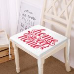 - Frm-2560-Kirmizi-Home-Sweet-Home-Dijital-Modern-Fermuarli-Sandalye-Minderi - Realhomes Kırmızı Home Sweet Home Dijital Modern Fermuarlı Sandalye Minderi Realhomes