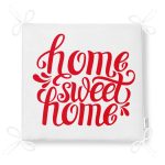 - Frm-2560-Kirmizi-Home-Sweet-Home-Dijital-Modern-Fermuarli-Sandalye-Minderi-4 - Realhomes Kırmızı Home Sweet Home Dijital Modern Fermuarlı Sandalye Minderi Realhomes