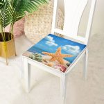 Deniz Yıldızı Özel Tasarımlı Modern Fermuarlı Sandalye Minderi Realhomes