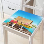 - Frm-3437-Ozel-Tasarimli-Tatil-Temali-Modern-Fermuarli-Sandalye-Minderi - Realhomes Özel Tasarımlı Tatil Temalı Modern Fermuarlı Sandalye Minderi Realhomes