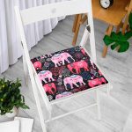 - Frm-3449-Rengarenk-Fil-Motifli-Ozel-Seri-Dijital-Baskili-Modern-Fermuarli-Sandalye-Minderi - Realhomes Rengarenk Fil Motifli Özel Seri Dijital Baskılı Modern Fermuarlı Sandalye Minderi Realhomes