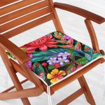 - Frm-3450-Yaprak-Motifli-Dijital-Baskili-Modern-Fermuarli-Sandalye-Minderi-1 - Realhomes Yaprak Motifli Dijital Baskılı Modern Fermuarlı Sandalye Minderi Realhomes