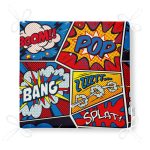 Modern Pop Art Tasarımlı Dijital Baskılı Modern Fermuarlı Sandalye Minderi Realhomes