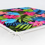 - Frm-3468-Siyah-Zeminde-Watercolor-Tropikal-Desenli-Dijital-Baskili-Fermuarli-Sandalye-Minderi-5 - Realhomes Siyah Zeminde Watercolor Tropikal Desenli Dijital Baskılı Fermuarlı Sandalye Minderi Realhomes