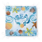 Sea Summer Dijital Baskılı Modern Özel Tasarım Fermuarlı Sandalye Minderi Realhomes