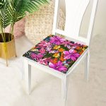 - Frm-3513-Siyah-Zeminde-Tropikal-Desenli-Ozel-Tasarim-Modern-Fermuarli-Sandalye-Minderi-3 - Realhomes Siyah Zeminde Tropikal Desenli Özel Tasarım Modern Fermuarlı Sandalye Minderi Realhomes