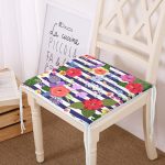 - Frm-3525-Mavi-Cizgili-Cicek-Desenli-Ozel-Tasarim-Dijital-Baskili-Modern-Fermuarli-Sandalye-Minderi - Realhomes Mavi Çizgili Çiçek Desenli Özel Tasarım Dijital Baskılı Modern Fermuarlı Sandalye Minderi Realhomes