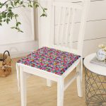 - Frm-3550-Ozel-Tasarim-3D-Renkli-Ucgenler-Dijital-Baskili-Fermuarli-Sandalye-Minderi-3 - Realhomes Özel Tasarım 3D Renkli Üçgenler Dijital Baskılı Fermuarlı Sandalye Minderi Realhomes