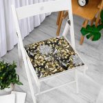 - Frm-3854-Altin-Ve-Cicekli-Ozel-Tasarim-Dijital-Baskili-Modern-Fermuarli-Sandalye-Minderi - Realhomes Altın Ve Çiçekli Özel Tasarım Dijital Baskılı Modern Fermuarlı Sandalye Minderi Realhomes