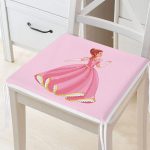 - Frm-4321p-Pembe-Zeminde-Pamuk-Prenses-3D-Modern-Fermuarli-Sandalye-Minderi-Gorsel - Realhomes Pembe Zeminde Pamuk Prenses 3D Modern Fermuarlı Sandalye Minderi Realhomes