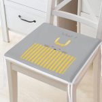 - Frm-4376-Gri-Zeminde-Gri-Sari-Ayicik-Modern-Fermuarli-Sandalye-Minderi-Gorsel - Realhomes Gri Zeminde Gri Sarı Ayıcık Modern Fermuarlı Sandalye Minderi Realhomes