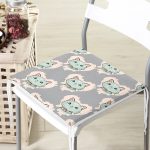 - Frm-4893-Gorsel-3 - Realhomes  Realhomes Kedi Desenli Dijital Baskılı Modern Fermuarlı Sandalye Minderi Realhomes