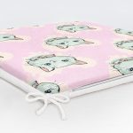 Realhomes Kedi Desenli Dijital Baskılı Modern Fermuarlı Sandalye Minderi Realhomes