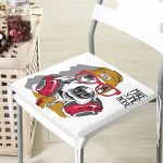 - Frm-5658-Make-Some-Noise-Kopek-Dijital-Baskili-Modern-Fermuarli-Sandalye-Minderi - Realhomes Make Some Noise Köpek Dijital Baskılı Modern Fermuarlı Sandalye Minderi Realhomes