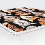 - Frm-5660-Siyah-Zemindeki-Sevimli-Kopekler-Modern-Fermuarli-Sandalye-Minderi-5 - Realhomes Siyah Zemindeki Sevimli Köpekler Modern Fermuarlı Sandalye Minderi Realhomes