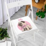 - Frm-5690-Hello-Sevimli-Kopek-Dijital-Baskili-Modern-Fermuarli-Sandalye-Minderi - Realhomes Hello Sevimli Köpek Dijital Baskılı Modern Fermuarlı Sandalye Minderi Realhomes