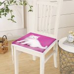 - Frm-5697-Sevimli-Kedi-Desenli-Dijital-Baskili-Modern-Fermuarli-Sandalye-Minderi-3 - Realhomes Sevimli Kedi Desenli Dijital Baskılı Modern Fermuarlı Sandalye Minderi Realhomes