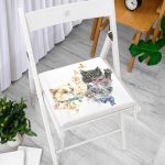 - Frm-5701-Sevimli-Kedicikler-Motifli-Modern-Fermuarli-Sandalye-Minderi - Realhomes Sevimli Kedicikler Motifli Modern Fermuarlı Sandalye Minderi Realhomes