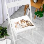 - Frm-5730-Cesitli-Kopek-Desenli-Dijital-Baskili-Modern-Fermuarli-Sandalye-Minderi - Realhomes Çeşitli Köpek Desenli Dijital Baskılı Modern Fermuarlı Sandalye Minderi Realhomes