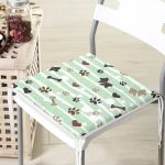 - Frm-5734-Yesil-Cizgili-Zeminde-Pati-Izli-Dijital-Baskili-Modern-Fermuarli-Sandalye-Minderi-3 - Realhomes  Yeşil Çizgili Zeminde Pati İzli Dijital Baskılı Modern Fermuarlı Sandalye Minderi Realhomes