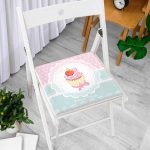 - Frm-67-Gorsel-1 - Realhomes  Cup Cake Desenli Dekorati Kare Sandalye Minderi Realhomes