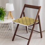 - Frm-7121-Gold-Zeminde-Beyaz-Ok-Motifli-Dijital-Baskili-Modern-Fermuarli-Sandalye-Minderi-2 - Realhomes Gold Zeminde Beyaz Ok Motifli Dijital Baskılı Modern Fermuarlı Sandalye Minderi Realhomes