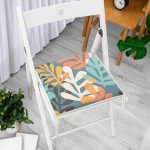 - Frm-7296-Renkli-Zemin-Uzerinde-Onedraw-Cizimli-Yaprak-Motifli-Dijital-Baskili-Modern-Fermuarli-Sandalye-Minderi-2 - Realhomes Renkli Zemin Üzerinde Onedraw Çizimli Yaprak Motifli Dijital Baskılı Modern Fermuarlı Sandalye Minderi Realhomes