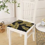 - Frm-7301-Siyah-Zemin-Uzerinde-Gold-Renkli-Yaprak-Desenli-Dijital-Baskili-Modern-Fermuarli-Sandalye-Minderi-3 - Realhomes Siyah Zemin Üzerinde Gold Renkli Yaprak Desenli Dijital Baskılı Modern Fermuarlı Sandalye Minderi Realhomes