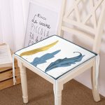 - Frm-7464-Beyaz-Zeminde-Renkli-Yaprak-Desenli-Dijital-Baskili-Modern-Fermuarli-Sandalye-Minderi - Realhomes Beyaz Zeminde Renkli Yaprak Desenli Dijital Baskılı Modern Fermuarlı Sandalye Minderi Realhomes