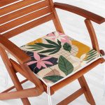 - Frm-7495-Renkli-Zeminli-Yaprak-Desenli-Onedraw-Cizim-Dijital-Baskili-Modern-Fermuarli-Sandalye-Minderi-1 - Realhomes Renkli Zeminli Yaprak Desenli Onedraw Çizim Dijital Baskılı Modern Fermuarlı Sandalye Minderi Realhomes