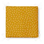 Renkli Zeminli Geometrik Desen Dijital Baskılı Modern Fermuarlı Sandalye Minderi Realhomes