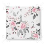 - Frm-8004-Pastel-Zemin-Uzerinde-Siyah-Puantiye-Desenli-Dijital-Baskili-Modern-Fermuarli-Sandalye-Minderi-4 - Realhomes  Pembe Beyaz Gül Gri Yapraklar Desenli Dijital Baskılı Modern Fermuarlı Sandalye Minderi Realhomes