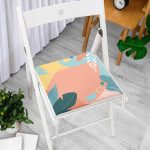 - Frm-8012-Renkli-Zemin-Uzerinde-Pastel-Yaprak-Desenli-Dijital-Baskili-Modern-Fermuarli-Sandalye-Minderi - Realhomes Renkli Zemin Üzerinde Pastel Yaprak Desenli Dijital Baskılı Modern Fermuarlı Sandalye Minderi Realhomes