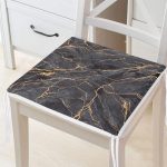 - Frm-8145-Siyah-Zemin-Uzerinde-Gold-Detayli-Mermer-Desenli-Dijital-Baskili-Modern-Fermuarli-Sandalye-Minderi - Realhomes Siyah Zemin Üzerinde Gold Detaylı Mermer Desenli Dijital Baskılı Modern Fermuarlı Sandalye Minderi Realhomes