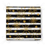 - Frm-8209-Beyaz-Zeminde-Siyah-Dekoratif-Cizgili-Gold-Desenli-Kar-tanesi-Dijital-Baskili-Modern-Fermuarli-Sandalye-Minderi-4 - Realhomes Beyaz Zeminde Siyah Dekoratif Çizgili Gold Desenli Kar tanesi Dijital Baskılı Modern Fermuarlı Sandalye Minderi Realhomes