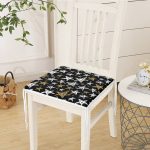 - Frm-8297-Siyah-Zemin-Uzerinde-Gold-Detayli-Beyaz-Yildiz-Desenli-Dijital-Baskili-Modern-Fermuarli-Sandalye-Minderi-3 - Realhomes Siyah Zemin Üzerinde Gold Detaylı Beyaz Yıldız Desenli Dijital Baskılı Modern Fermuarlı Sandalye Minderi Realhomes